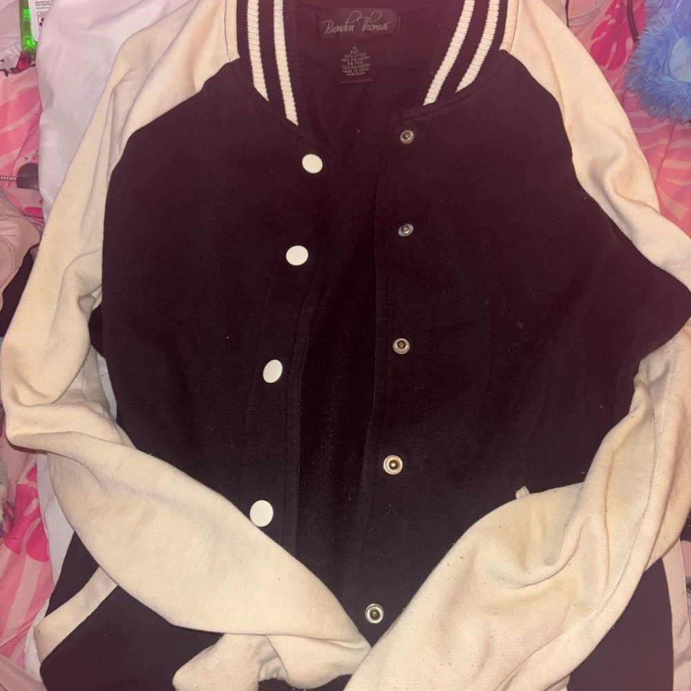 Brandon Thomas Black and Gray Jacket